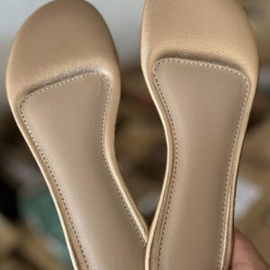 Palmilha confort BRONZE metalizada com taloneira - preço por par