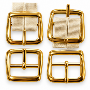 Fivela em metal, dourada, 20mm - Ref. 60150/20
