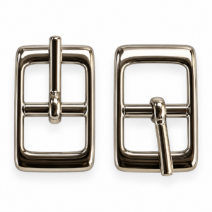 Fivela em metal, cor níquel, 8mm - ref. 60264/08 - Preço por Peça