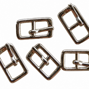 Fivela em metal, cor níquel, 6mm - ref. 60519/6 - Preço por Peça