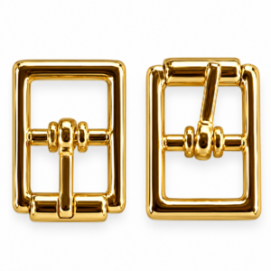 Fivela em metal na cor ouro, 10mm - ref. 61265/10 - Preço por peça