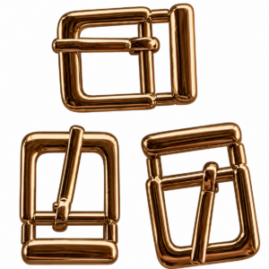 Fivela em metal cor bronze ref. 61548/09 - 9mm - Preço por peça